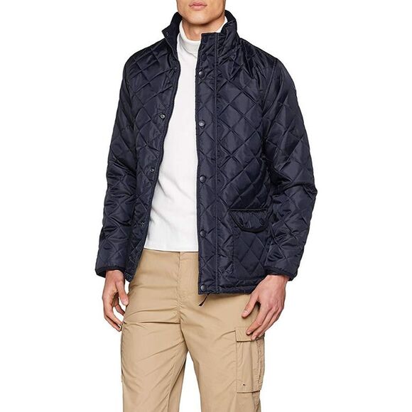 Result Mens Urban Cheltenham Water Repellent Casual Zip up Jacket /Coat / Navy B - Picture 7 of 8